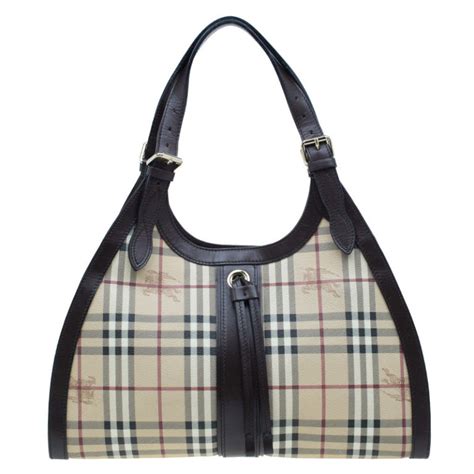 fake classic check burberry bag